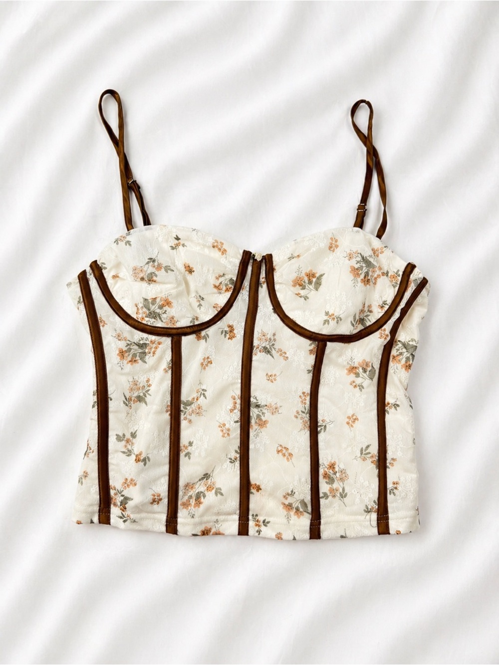 Floral Corset Top